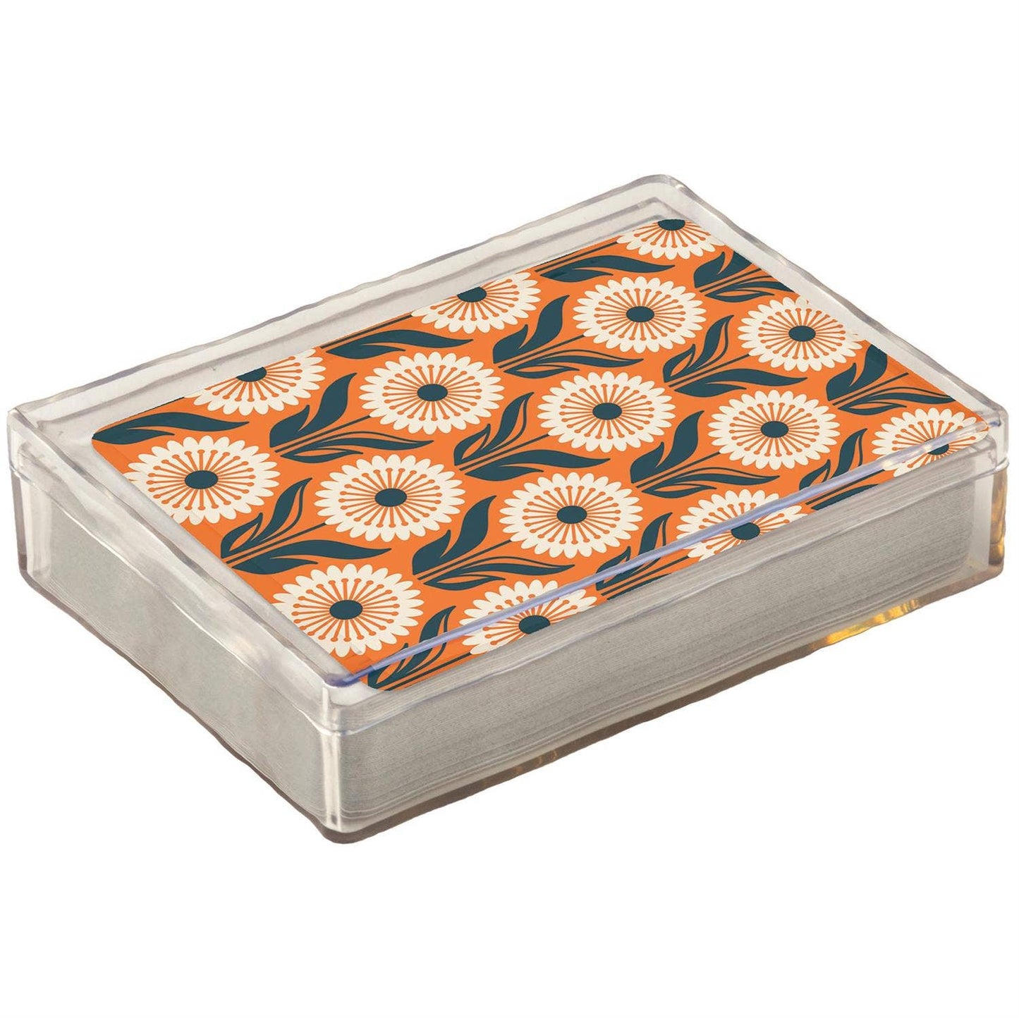 Hipster Daisies Playing Cards