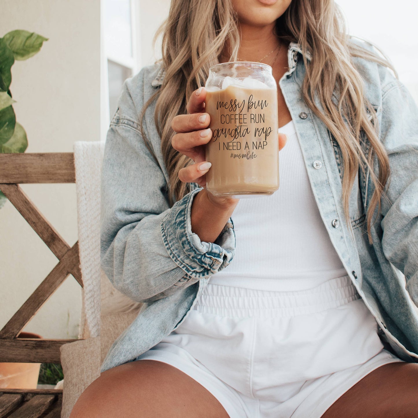 Women Empowerment Gifts, Glass Tumblers with Straws & Lid