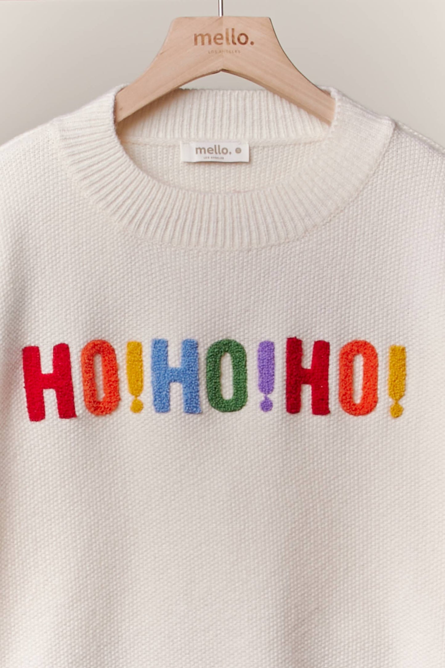 Christmas Sweater with Lettering