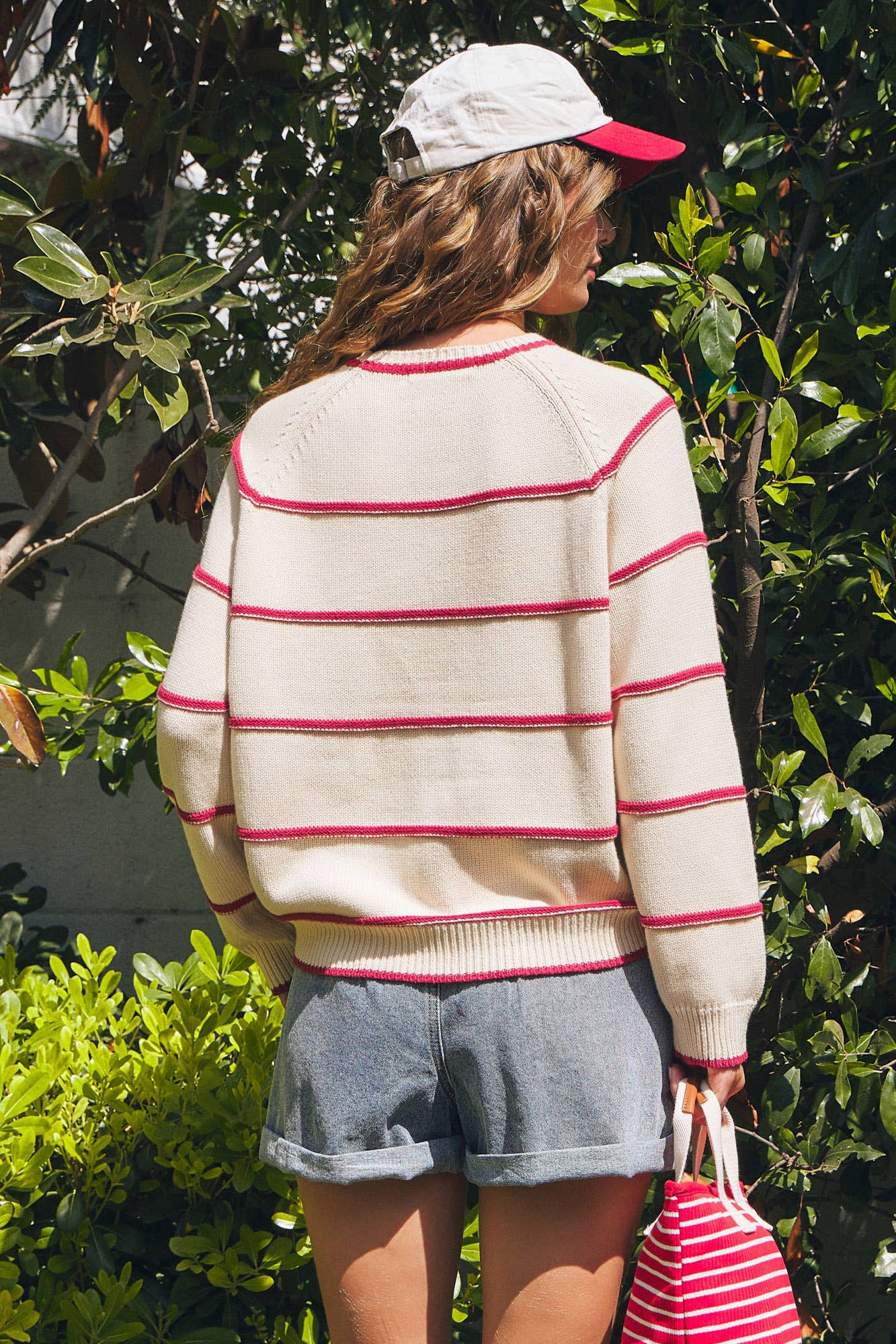 STRIPPED KNIT TOP