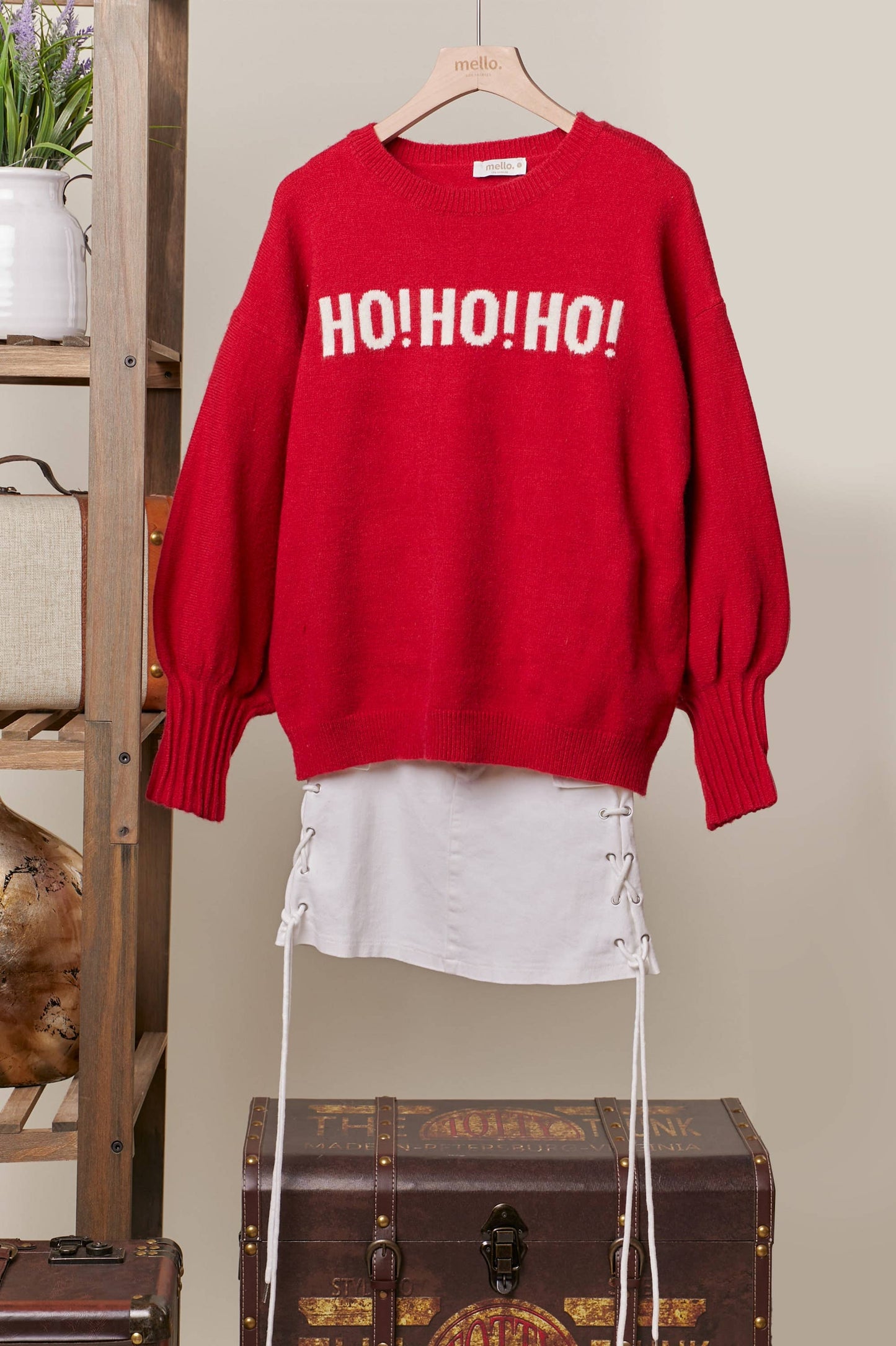 Christmas Sweater with Lettering