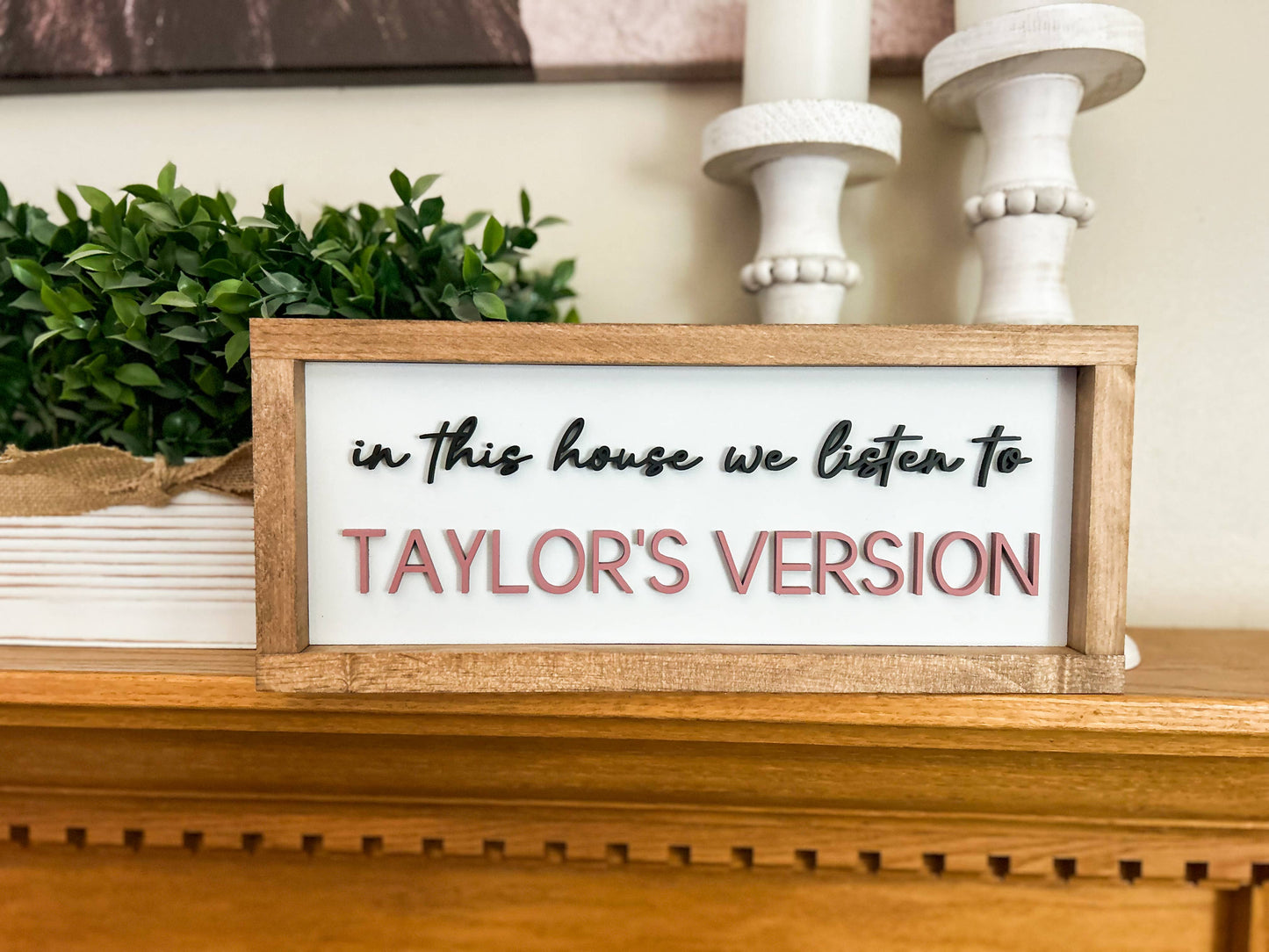 In this house we listen to Taylor's Version