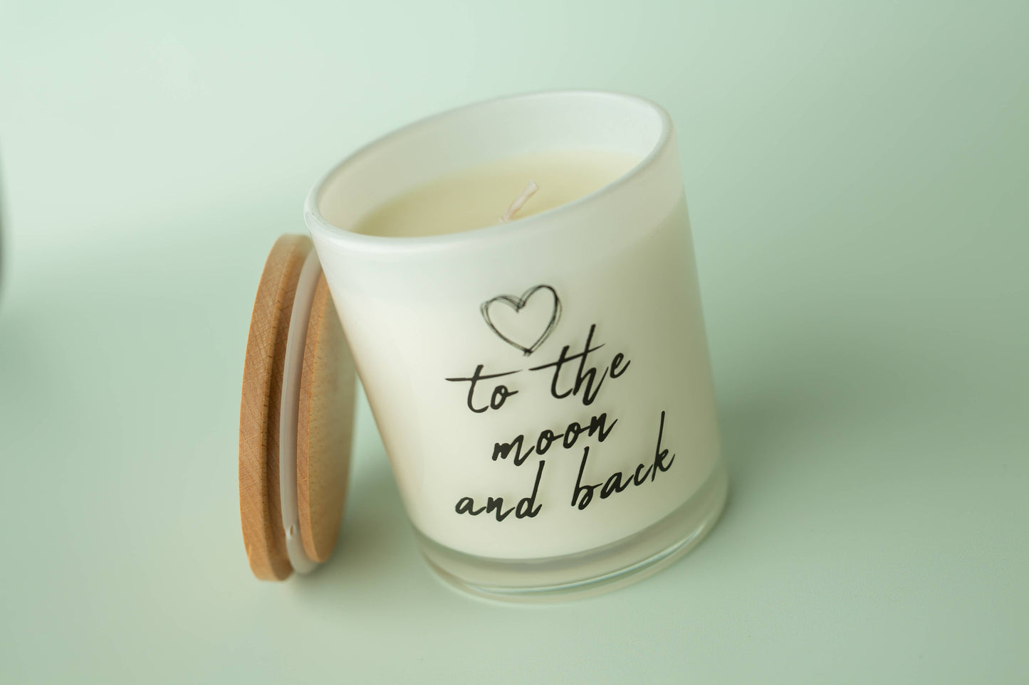 To The Moon and Back Love Valentines Day Soy Candle