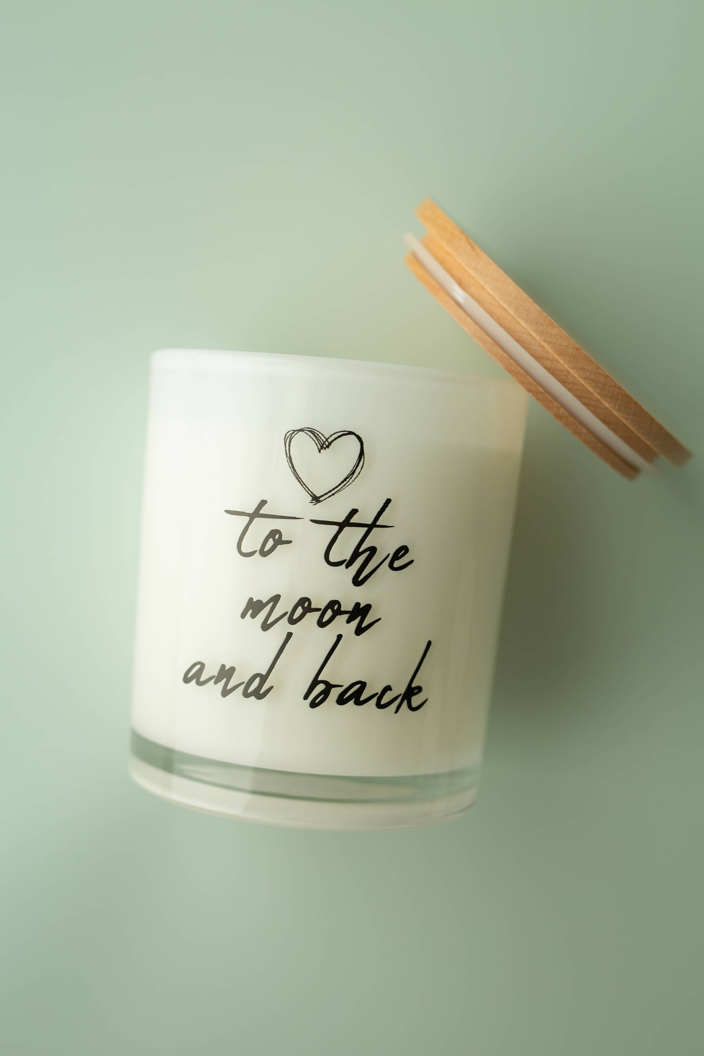 To The Moon and Back Love Valentines Day Soy Candle