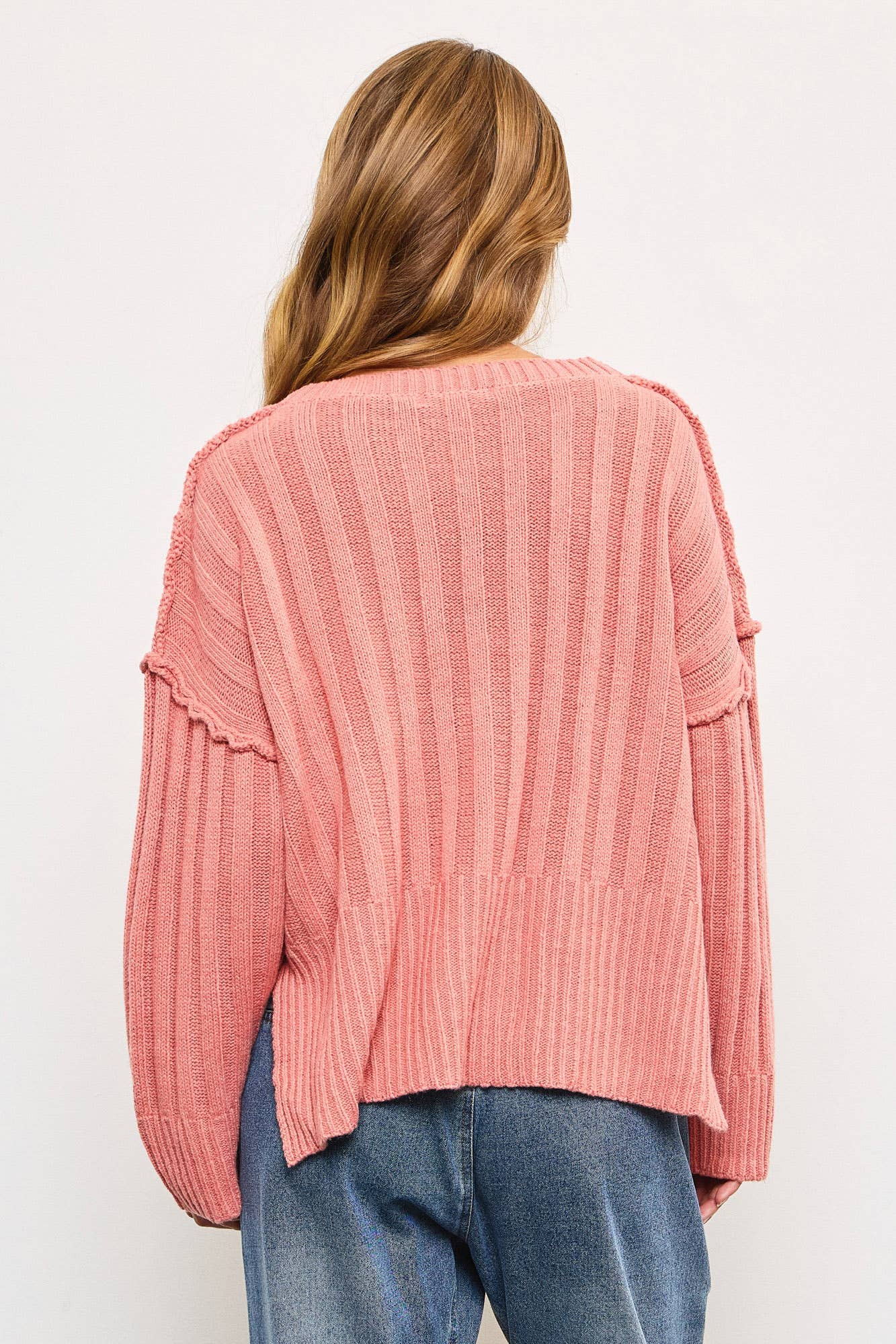 PULLOVER POCKET SWEATER TOP