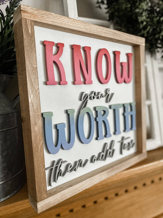 Know Your Worth Affirmation